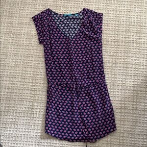 Tori Richard dress with Pink Elephant Print